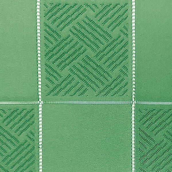 「ＮＥＷ長さ調節できるサッとパタパタ間仕切りカーテン（のれん・間仕切り・カフェカーテン）」｜市松柄グリーン