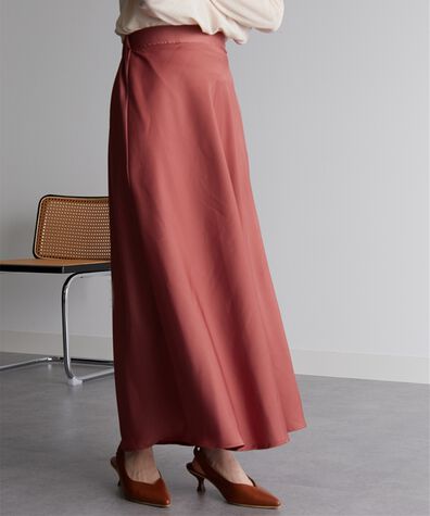 RANAN（ラナン）の「サテンマーメイドスカート（ロングスカート）」