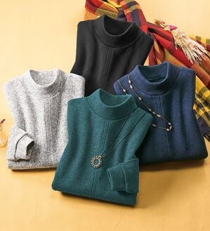 ルフラン（ルフラン）の「【４色組】軽やかぽっかぽかニットみたいなトレーナー（トレーナー・スウェット）」｜詳細画像