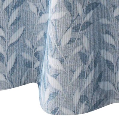 「１００サイズ防音・断熱・保温１級遮光・形状記憶付カーテン　リーフブラウン・リーフブルーグレー（ドレープカーテン）」