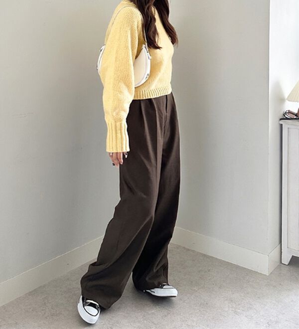 GeeRA（ジーラ）の「ボリュームスリーブショートニット（ニット・セーター）」｜詳細画像