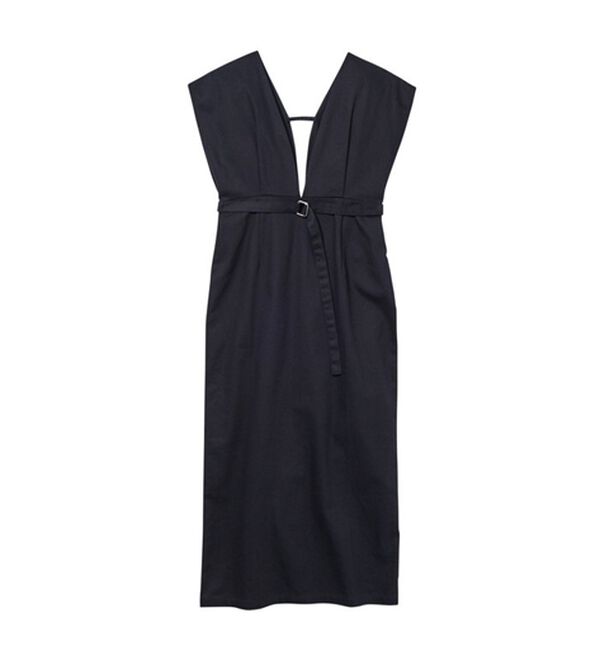 GeeRA（ジーラ）の「ベルト付Ｖネックジャンスカ（ジャンパースカート）」｜詳細画像