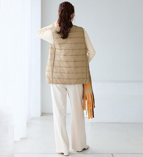 BELLUNA（ベルーナ）の「【マジ軽ヒート】ハイブリッド中わたベスト（ベスト）」｜詳細画像