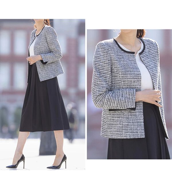 RANAN（ラナン）の「【４点セット】入学式卒業式に！選べるボトムスーツセット（パンツスーツ）」｜詳細画像