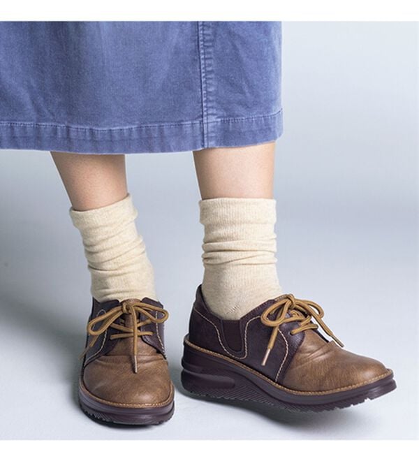 ルフラン（ルフラン）の「＜マスチェッタ＞配色レースアップカジュアルシューズ（スニーカー）」｜詳細画像