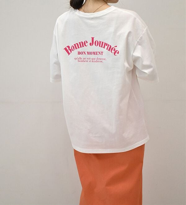 RANAN（ラナン）の「プリントロゴＴシャツ（カットソー）」｜詳細画像