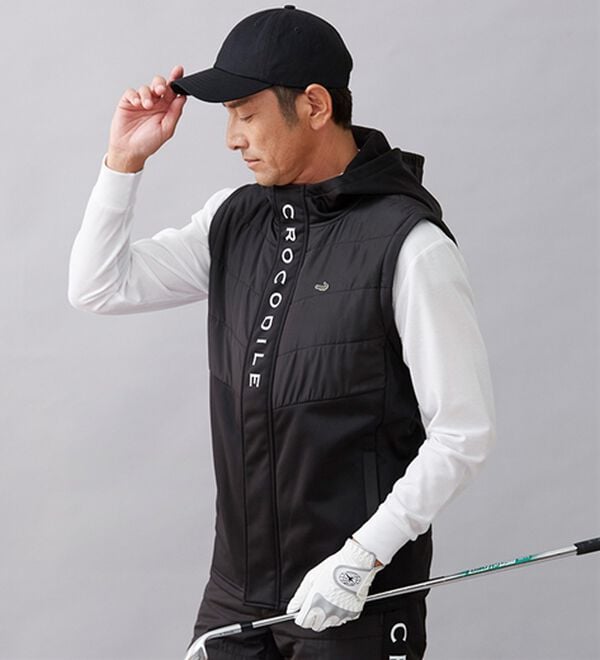 「＜クロコダイル＞アクティブヒート防風２ウェイブルゾン（メンズジャケット）」｜詳細画像