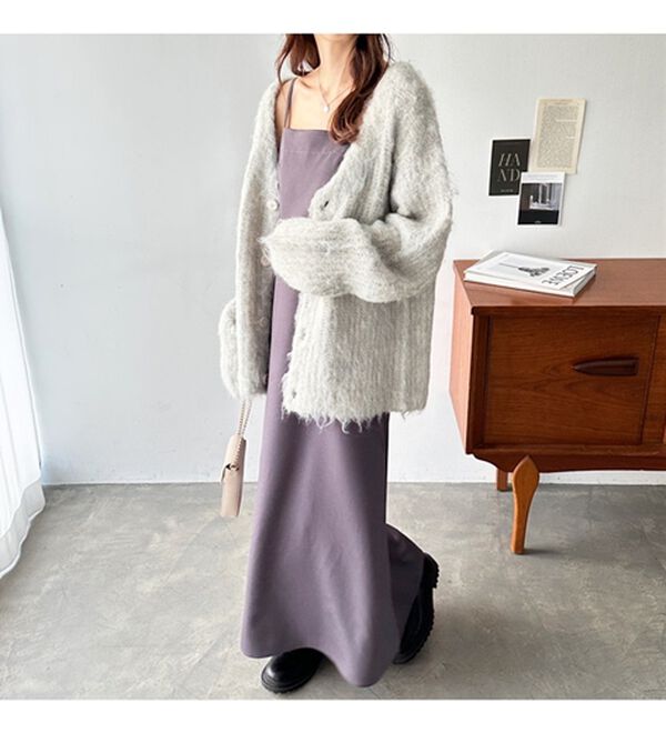 GeeRA（ジーラ）の「バックストラップデザインキャミワンピース（その他ワンピース）」｜詳細画像