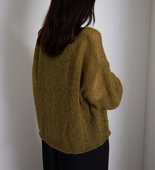 RANAN（ラナン）の「モヘアライクローゲージニット（ニット・セーター）」｜詳細画像