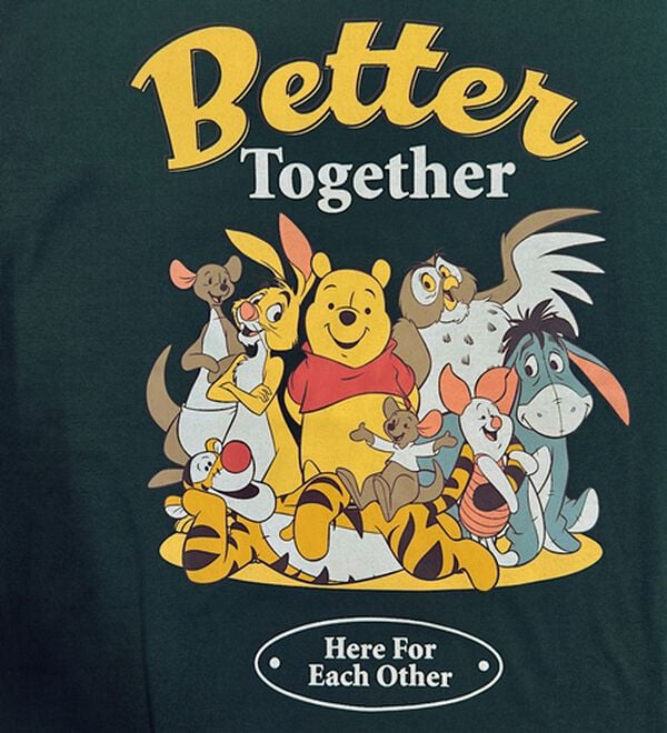 BELLUNA（ベルーナ）の「＜Disney＞【プー】バックプリントボックスシルエットTシャツ（Tシャツ）」｜詳細画像