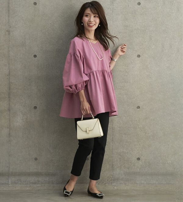 BELLUNA（ベルーナ）の「ペプラムチュニック（チュニック）」｜詳細画像