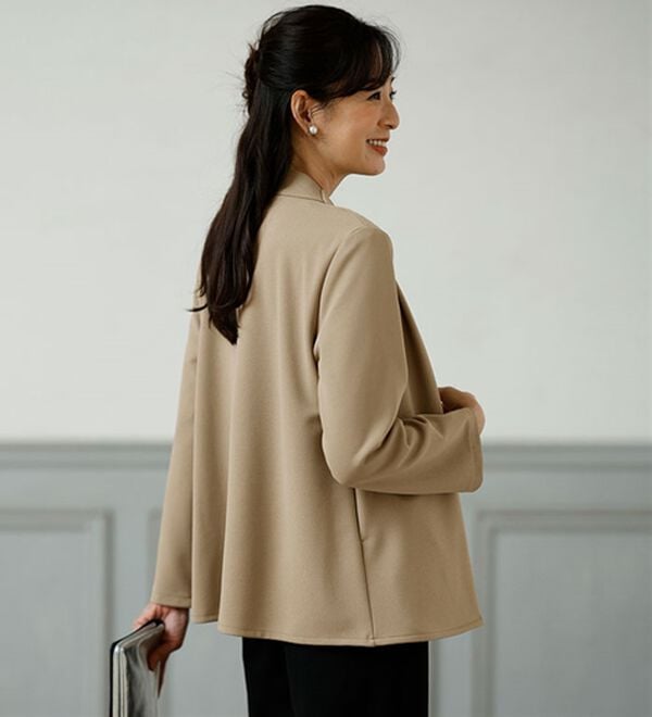 ルフラン（ルフラン）の「美ラインカットソージャケット（その他ジャケット）」｜詳細画像