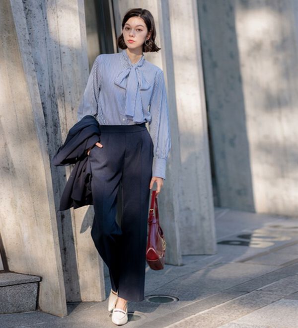 GeeRA（ジーラ）の「【入卒式/セレモニー】着回しベスト＆ジャケットセットスーツ（パンツスーツ）」｜詳細画像