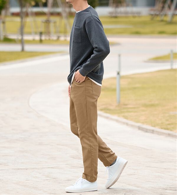 REMEN'S（リメンズ）の「【裏起毛】快適！ストレッチパンツ（メンズチノパンツ）」｜詳細画像
