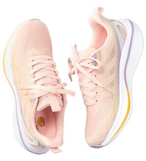 BELLUNA（ベルーナ）の「＜チョコザップ＞軽量ウォーキングシューズ（スニーカー）」｜ピンク系