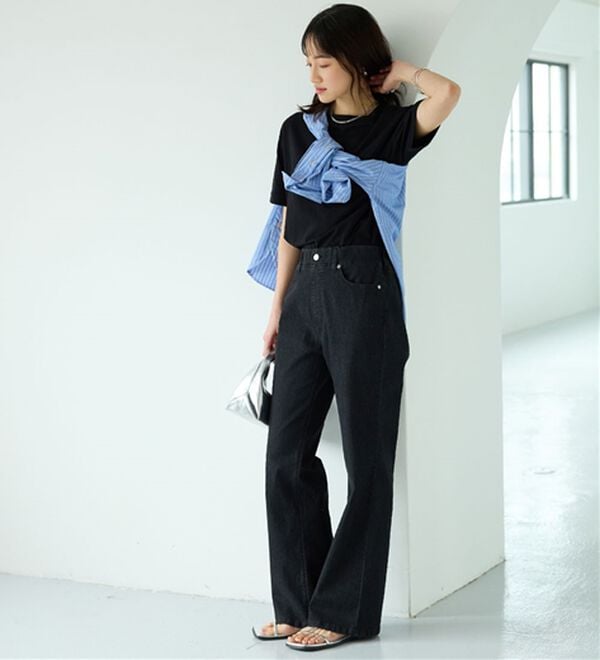 BELLUNA（ベルーナ）の「ヒンヤリ！綿１００％大人顔サマ見えＴシャツ（Tシャツ）」｜詳細画像