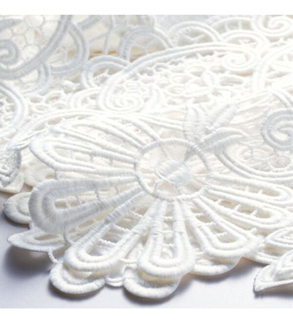 RANAN（ラナン）の「裾レースツイードチュニック（チュニック）」｜詳細画像