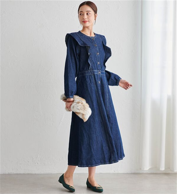 フリル付きオーバーサイズパーカー　フィットモア全色 フリル付きオーバーサイズパーカー フィットモア全色 F i.n.t