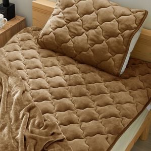 iellio（イエリオ）の「フランネルボリューム敷パッド・枕パッド＜吸湿発熱・抗菌防臭・あったか・敷きパッド＞（敷パッド）」｜詳細画像