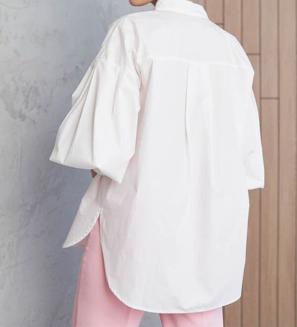 RANAN（ラナン）の「タック使いボリューム袖ブラウス（ブラウス）」｜詳細画像