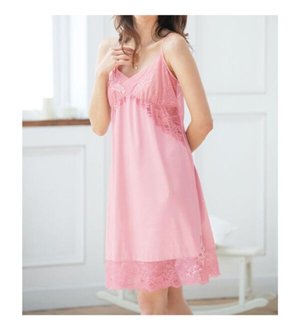 LAVIENNE（ラヴィエンヌ）の「【ラヴィモア】ときめき気分のスリップ（スリップ・ペチコート）」｜詳細画像