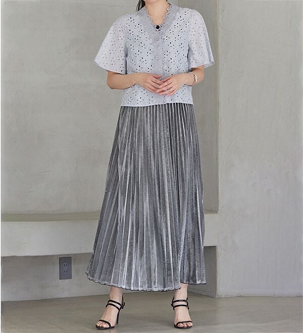 RANAN（ラナン）の「レースコンビブラウス（ブラウス）」｜詳細画像