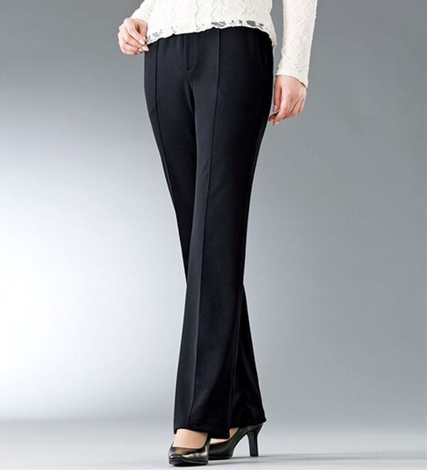 BELLUNA（ベルーナ）の「【２本組】夏仕様！日本製フォーマル対応パンツ（フルレングスパンツ）」｜詳細画像