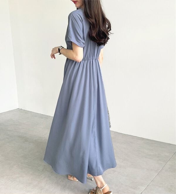 GeeRA（ジーラ）の「カシュクールフレアーワンピース（その他ワンピース）」｜詳細画像