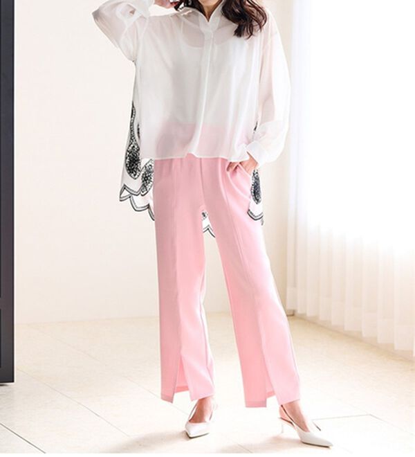 RANAN（ラナン）の「バックレースチュニックブラウス（ブラウス）」｜詳細画像