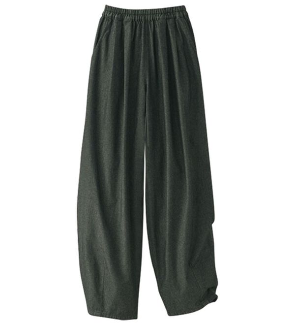 BELLUNA（ベルーナ）の「＜＆ｃｏｃｏｃｈｉ＞ゆったりパンツ（フルレングスパンツ）」｜詳細画像