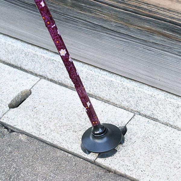 「握りやすい４ポイントステッキ（シニア・生活サポート）」｜詳細画像