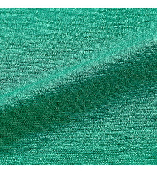 VINNO（ヴィノ）の「ボリューム袖麻調スキッパーワンピース（その他ワンピース）」｜詳細画像