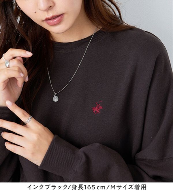 Viola e Viola（ヴィオラ エ ヴィオラ）の「【ビバリーヒルズポロクラブ】コクーンシルエットスウェット（カットソー）」｜詳細画像