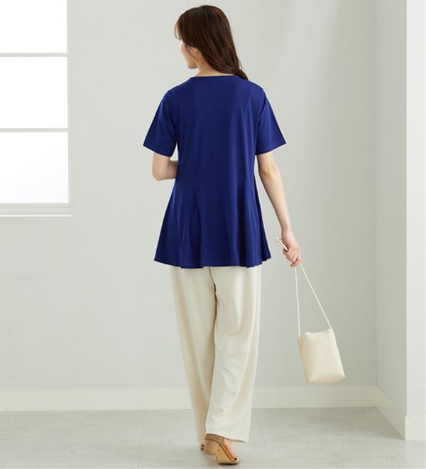 BELLUNA（ベルーナ）の「冷感フレアーシルエットチュニック（チュニック）」｜詳細画像