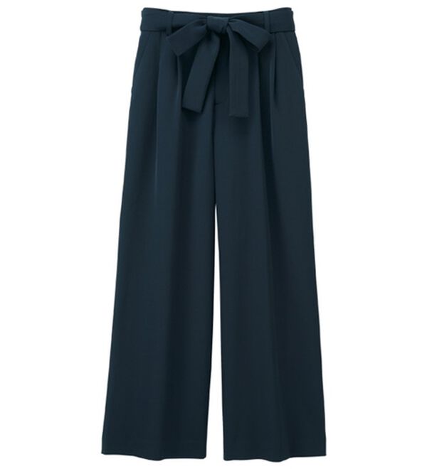 RANAN（ラナン）の「【２点セット】防しわ！洗える！ケープライクジャケットセットアップ（パンツスーツ）」｜詳細画像