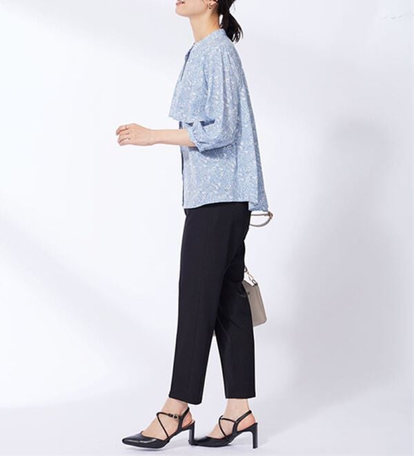 BELLUNA（ベルーナ）の「サラサラ美脚テーパードパンツ（テーパードパンツ）」｜詳細画像