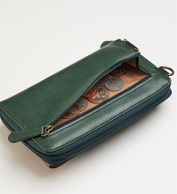 「＜ゴールデンベア＞大人のスマホ＆ウォレットポーチ（メンズショルダーバッグ）」｜詳細画像