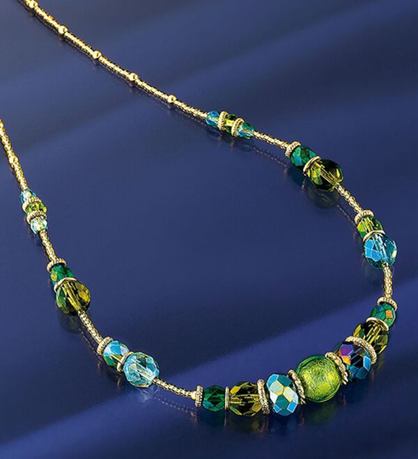 BELLUNA（ベルーナ）の「イタリア製ベネチアンガラスネックレス（ネックレス・ペンダント）」｜1