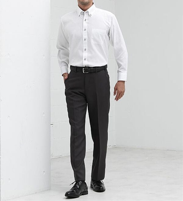 「【５枚セット】品質自慢！形態安定メンズワイシャツ（メンズワイシャツ）」｜詳細画像