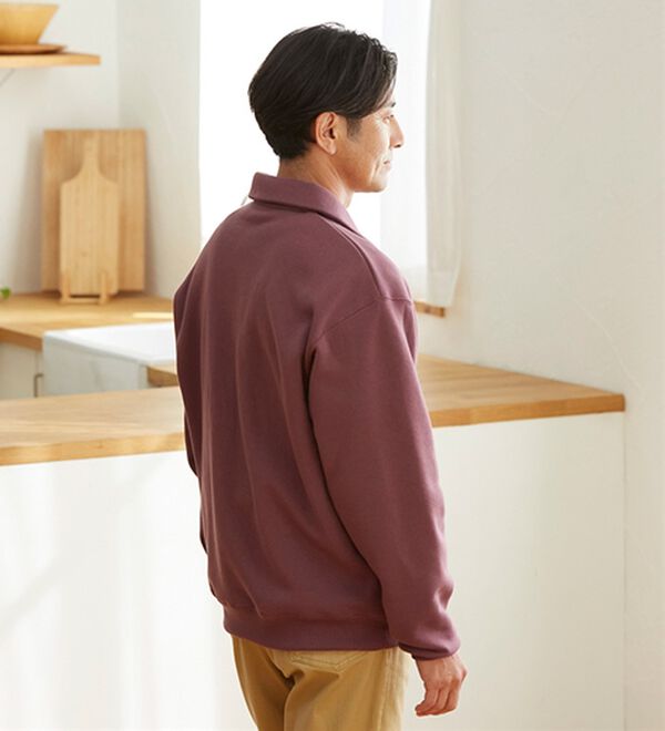 「＜リーボック＞ジップアップデザイントレーナー（メンズトレーナー）」｜詳細画像