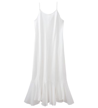 LAVIENNE（ラヴィエンヌ）の「裾魅せシフォンワンピース（肌着・インナーウェア）」