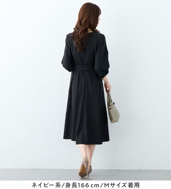 alotta（アロッタ）の「【３点セット】入学式卒業式に！ママに嬉しい洗えるワンピセレモニースーツ＜７号～２３号＞（ワンピースセットスーツ）」｜詳細画像