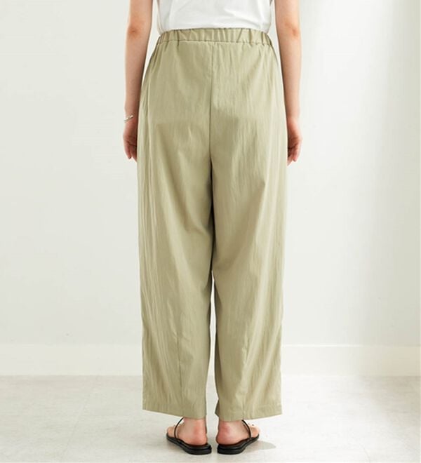 BELLUNA（ベルーナ）の「ビンテージ調タックワイドパンツ（ワイドパンツ・ガウチョ）」｜詳細画像