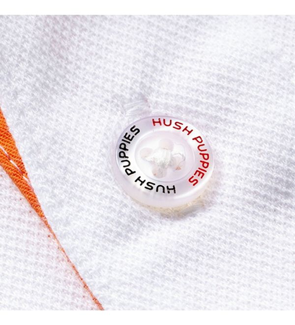 「＜ハッシュパピー＞マリンモチーフ飛び柄刺しゅうポロシャツ（メンズポロシャツ）」｜詳細画像