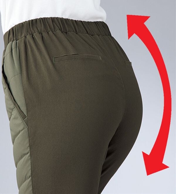 ルフラン（ルフラン）の「着ぶくれ知らず！美ダウンパンツ（その他パンツ）」｜詳細画像