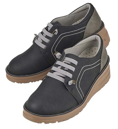 ルフラン（ルフラン）の「はっ水！アウトステッチお洒落甲ゴムシューズ（フラットシューズ）」