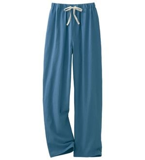 LAVIENNE（ラヴィエンヌ）の「【汗ばむ季節にも】サラッと毎日らくちんパンツ（フルレングスパンツ）」｜ブルー