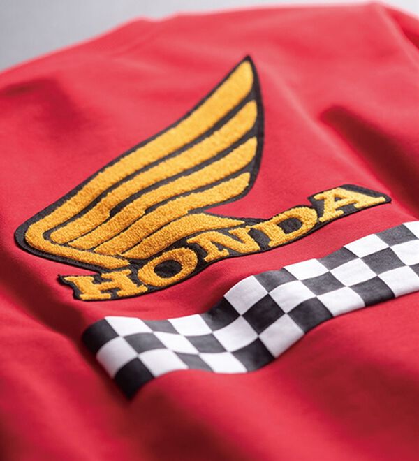 「＜ＨＯＮＤＡ＞さがら刺しゅうトレーナー（メンズトレーナー）」｜詳細画像