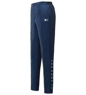 「＜ザ　ショップ　ティーケー＞ハイブリッドダウンゴルフパンツ（メンズフルレングスパンツ）」｜ネイビー(無地)