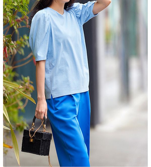 RANAN（ラナン）の「機能付！パワーショルダープルオーバー（カットソー）」｜詳細画像